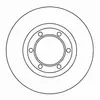 Disque de frein 15562 ABS 15562