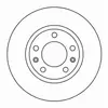 A.B.S. ALL BRAKE SYSTEMS BV. Disques de frein pour CITROËN: XM & PEUGEOT: 605 (Ref: 16052)