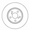 A.B.S. ALL BRAKE SYSTEMS BV. Disques de frein pour TOYOTA: Carina (Ref: 16653)