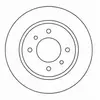 A.B.S. ALL BRAKE SYSTEMS BV. Disques de frein pour NISSAN: Sunny, Cherry (Ref: 15945)