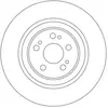 Disque de frein COATED 17037 ABS 17037