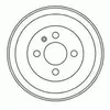 Tambour de frein 2496-S ABS 2496S