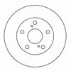 A.B.S. ALL BRAKE SYSTEMS BV. Disques de frein pour TOYOTA: Previa (Ref: 16942)