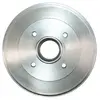 Tambour de frein, Essieu arrière A.B.S., par ex. pour Citroën, Peugeot