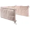 Jollein Tour de lit Sprinkle Knit Silk Rose (pour lits 60 x 120 ou 70 ...