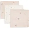 Lot de 3 mini langes Pretty Picnic (31 x 31 cm)