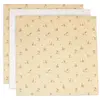 Lot de 3 langes en gaze de coton Kangaroots (70 x 70 cm)