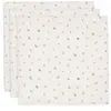Lot de 3 langes en gaze de coton Animal Friends (70 x 70 cm)