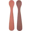 Lot de 2 cuillères en silicone Blush Shades