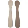 Lot de 2 cuillères en silicone Natural Shades