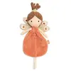 Doudou attache sucette Peacock Pia
