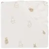 Jollein Drap housse en jersey Happy Miffy Nougat (40 x 80 cm)