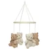 Mobile Bébé - Jollein - Teddy Bear - Marron - 30 x 33 cm - 2 oursons