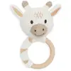 Jollein 101-007-67076 Hochet/anneau de dentition girafe blanc/beige