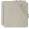 Lot de 2 housses matelas à langer 50x70 cm Éponge Nougat - Jollein