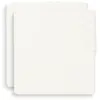 Jollein Lot de 2 housses de matelas à langer en éponge ivoire (50 x 70 cm)