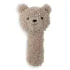 Jollein Hochet pour bébé - Ours en peluche - Vert olive - Boucle - 100% polyester - 22 x 9 x 20 cm