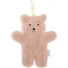 Jollein Doudou attache sucette Teddy Bear Wild Rose