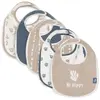 Jollein Lot de 5 bavoirs Funky