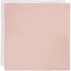 Jollein Lot de 2 maxi-langes en coton Wild Rose-Ivory (115 x 115 cm)