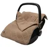 jollein Chancelière pour siège auto universelle Check Knit Biscuit