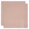 jollein Langes en mousseline Miffy Silhouettes Wild Rose pack de 2 115x115cm