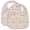 Lot de 2 bavoirs plastifiés Flower Fairies