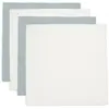 Jollein Langes enfant hydrophiles Sea Green/Ivory lot de 4