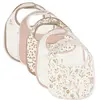 Jollein Lot de 5 bavoirs imperméables Bloomy