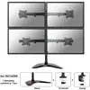 StarTech.com SUPPORT 4 MONITEURS DE BUREAU NOIR