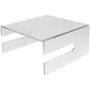 Newstar Neomounts NSMONITOR50 - Pied - pour moniteur - acrylique - transparent