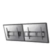 Neomounts NS-WMB200 BLACK support mural pour 2 écrans plats, horizontal