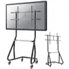 Neomounts NS-M3800 chariot - pour ecran LCD/systeme audiovisuel - noir