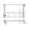 Radiateur, refroidissement du moteur 722-0001 TYC 7220001