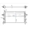 TYC Radiateur moteur pour OPEL: Zafira, Astra (Ref: 725-0036-R)