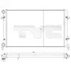 Radiateur, refroidissement du moteur 702-0025 TYC 7020025