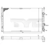 Radiateur, refroidissement du moteur 737-0057 TYC 7370057