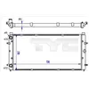 TYC Radiateur moteur pour VOLKSWAGEN: Transporter (Ref: 737-0059-R)