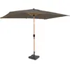 VONROC Premium Stokparasol Rapallo 200x300cm - Incl. parasolvoet & bes...
