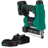 VONROC Agrafeuse-cloueuse 20V - Deux batteries 2.0Ah et chargeur inclus