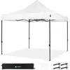 Vonroc - Tente de réception - 3x3 m - Tente de réception Premium Easy-Up Blanche