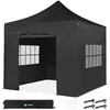 Vonroc - Tente de réception Premium Easy-Up - 3x3 m Ensemble incl. par...