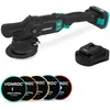 VONROC PRO Polisseuse à double action 20 V   Ø 125 mm | Avec batterie ...