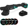VONROC PRO Polisseuse à double action 20 V   Ø 125 mm Avec batterie 4,...