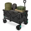 Chariot XL   Pliable   80 kg   200 L | Noir