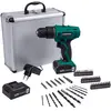 VONROC Coffret complet perceuse-visseuse sans fil 12V - 1 batterie 1.3...