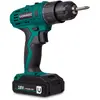 VONROC Perceuse sans fil 16V Kit complet avec 1 batterie 1.5Ah et ch...