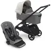 Bugaboo Dragonfly Poussette 2 En 1 -  Habillages Grey Mélange