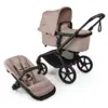 Bugaboo Fox 5 Renew Poussette 2 En 1 -  Habillages Desert Taupe Melang...