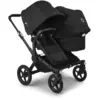 Bugaboo Donkey 5 Duo Poussette Double -  Habillages Midnight Black